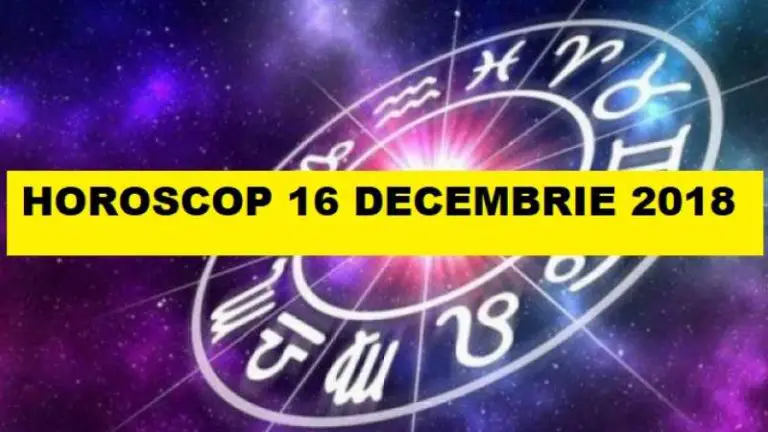 Horoscop 16 decembrie 2018. Eşti obosit de atâtea conflicte şi neînţelegeri acasă Horoscop 16 decembrie 2018. Eşti obosit de atâtea conflicte şi neînţelegeri acasă