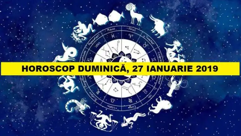 Horoscop 27 ianuarie 2019. Zodia care primește o sumă imensă de bani Horoscop 27 ianuarie 2019. Zodia care primește o sumă imensă de bani