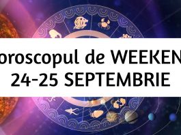horoscop de weekend 24-25 septembrie