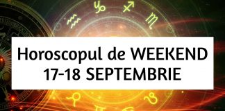 horoscop weekend 17-18 septembrie