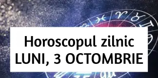 horoscop 3 octombrie