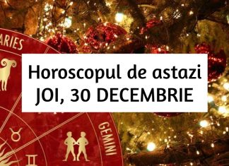 horoscop zilnic 30 decembrie