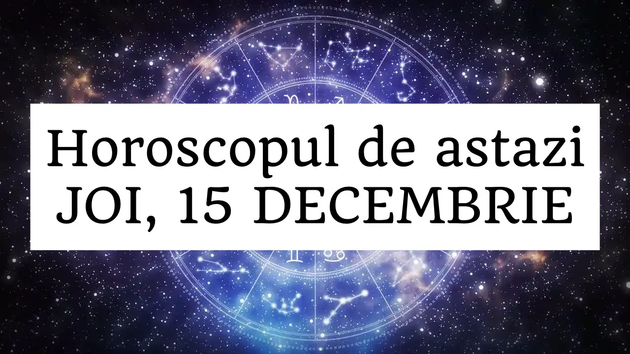 horoscop zilnic 16 decembrie
