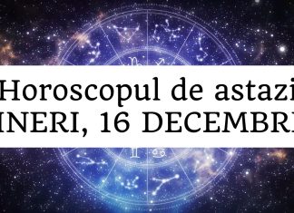 horoscop zilnic 16 decembrie