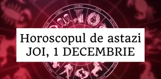 horoscop zilnic 1 decembrie