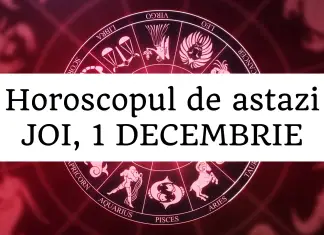 horoscop zilnic 1 decembrie