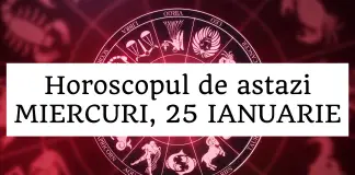 horoscop zilnic 25 ianuarie