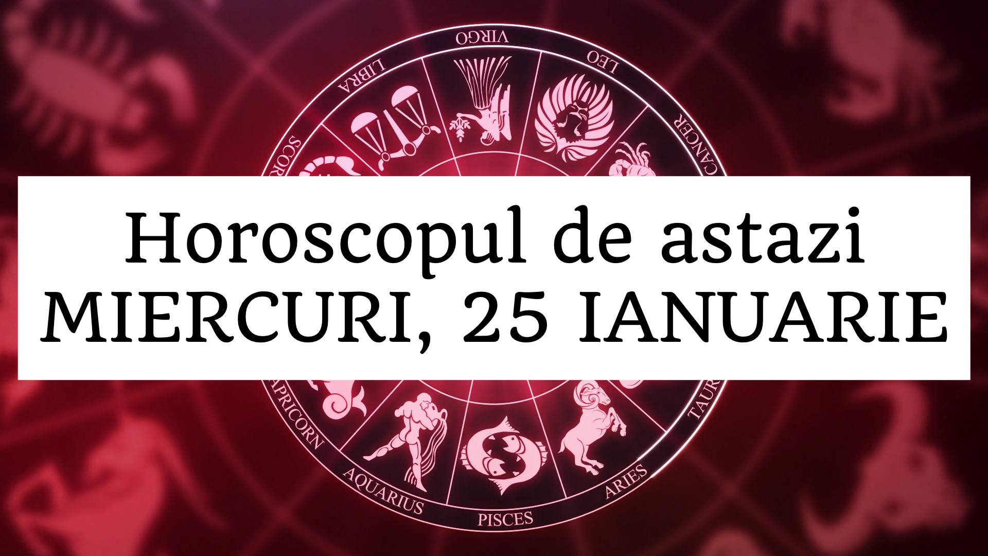 horoscop zilnic 19 ianuarie