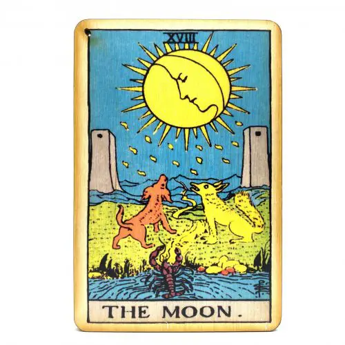 carte de tarot luna