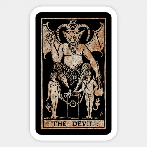 carte de tarot diavolul