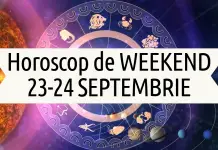 horoscop de weekend 23-24 septembrie