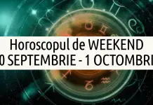 horoscopul de weekend 30 septembrie - 1 octombrie