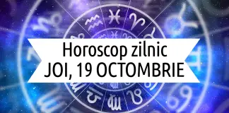 horoscop zilnic joi 19 octombrie
