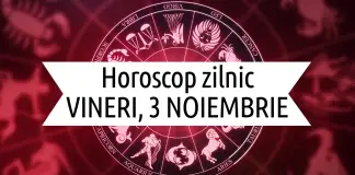 horoscop zilnic vineri 3 noiembrie