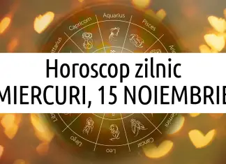 horoscop zilnic 15 noiembrie