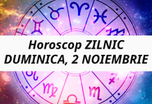 Horoscop zilnic – DUMINICĂ, 2 NOIEMBRIE. Schimbarea face parte din viață