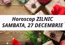 Horoscop zilnic – SAMBATA, 27 DECEMBRIE. Astrele sunt de partea noastra