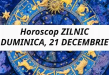Horoscop zilnic – DUMINICA, 21 DECEMBRIE. Ne bucuram de viata