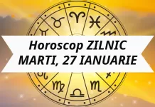 Horoscop zilnic – MARTI, 27 IANUARIE. Entuziasm si pofta de viata
