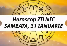 Horoscop zilnic – SÂMBĂTĂ, 31 IANUARIE. Pregătiți pentru revelații