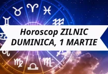 Horoscop zilnic – DUMINICA, 1 MARTIE. Primim vesti bune