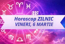 Horoscop zilnic – VINERI, 6 MARTIE. Final de săptămână cu magnetism și vești bune