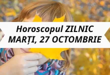 Horoscop MARȚI, 27 OCTOMBRIE: Decizii ferme și succes garantat