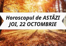 Horoscop JOI, 22 OCTOMBRIE: Strategii solide și stabilitate
